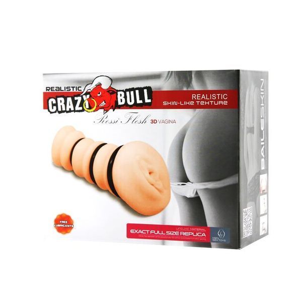 Мастурбатор Crazy Bull Rossi Flesh (телесный) 90730 фото