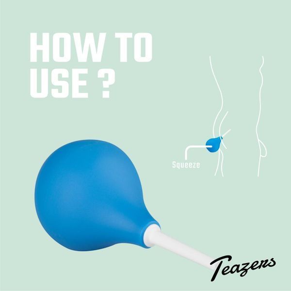 Анальний душ Teazers Intimate Douche (синій) 70978 фото