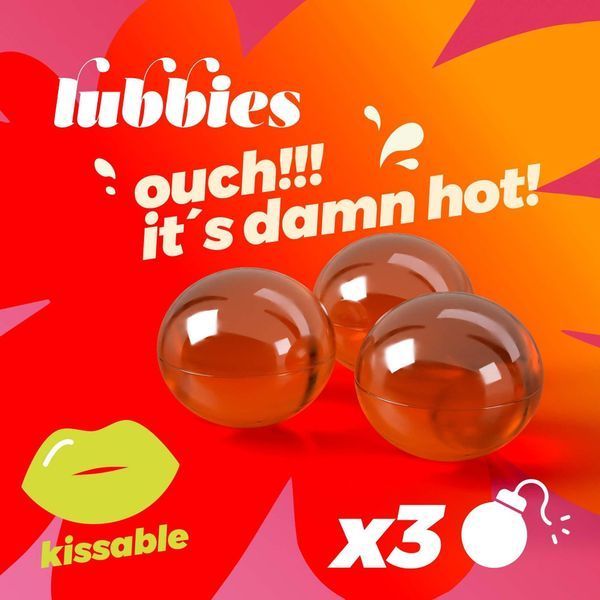 Масажне масло з зігрівальним ефектом Crushious Lub Balls Hot 110659 фото