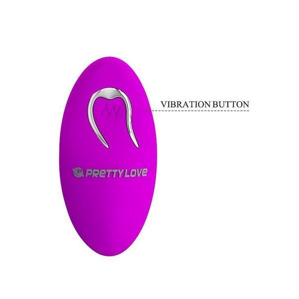 Віброяйце Pretty Love Selkie Wireless, 18 см (фіолетовий) 23262 фото