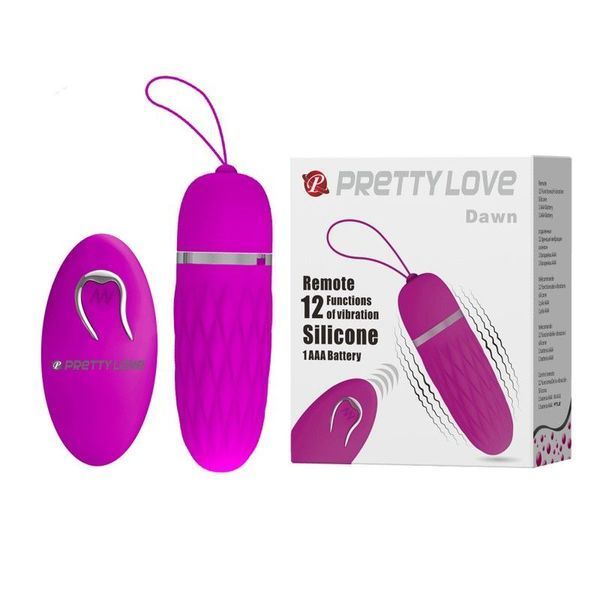 Виброяйцо Pretty Love Dawn, 9,2 см (розовый) 47046 фото