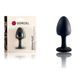 Анальная пробка со смещенным центром тяжести, Dorcel Geisha, 7,9 см (черный) 25780 фото 3