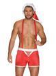 Костюм Санти Obsessive Mr Claus Set, 2XL/3XL (червоний)