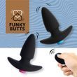 Набор анальных пробок FeelzToys FunkyButts, 12,5 см (черный) 25108 фото