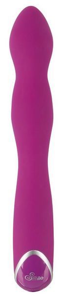 Вібратор Sweet Smile A&G-Spot Vibrator, 23,5 см (малиновий) 82172 фото