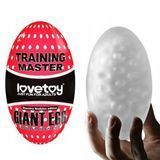 Мастурбатор яйце LoveToy Giant Egg Stamina Nodules Edition (прозорий) 43922 фото