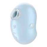 Вакуумный стимулятор клитора с вибрацией Satisfyer Cutie Ghost (голубой) 62326 фото