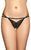 Трусики-стринги SoftLine G-String 2496, S/M (черный) 98454 фото