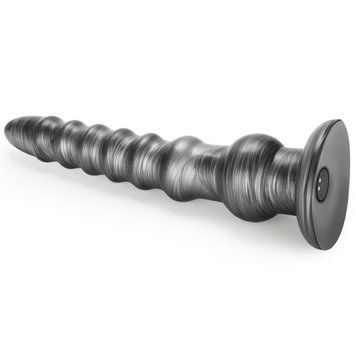 Вибратор King Sized Vibrating Vibrax Slider 12.5", 32.3 см (серый) 129190 фото