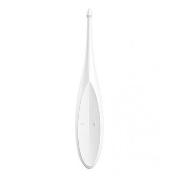 Вибратор для клитора Satisfyer Twirling Fun, 17.5 см (белый) 23152 фото