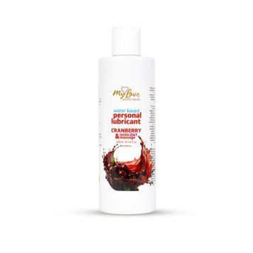 Лубрикант MyLove Aroma Series Intim&Massage 2in1 Cranberry, 300 мл 253206 фото