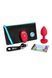 Анальна пробка B-Vibe Vibrating Heart M/L, 10.5 см (червоний) 104386 фото 4