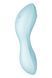 Вакуумний стимулятор клітора з вібрацією Satisfyer Curvy Trinity 5+ (блакитний) 27536 фото 4