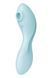 Вакуумний стимулятор клітора з вібрацією Satisfyer Curvy Trinity 5+ (блакитний) 27536 фото 3