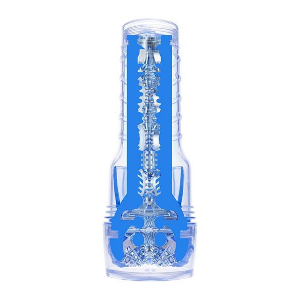Мастурбатор Fleshlight Turbo Core Blue Ice (голубой) 69582 фото