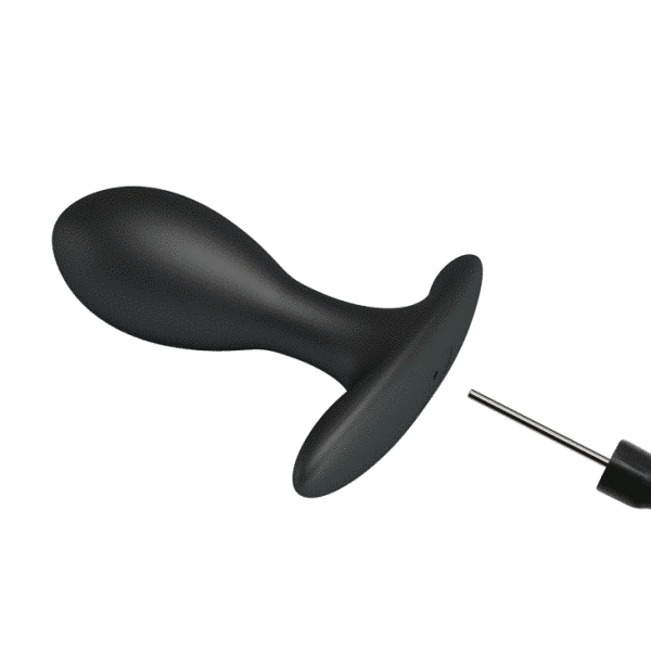 Анальная пробка Pretty Love Inflatable Anal Plug, 9.1 см (черный) 90536 фото
