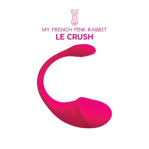 Виброяйцо Clara Morgane Le Crush Fushia, 18 см (фуксия) 36876 фото