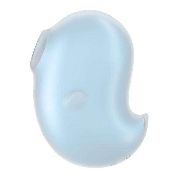 Вакуумный стимулятор клитора с вибрацией Satisfyer Cutie Ghost (голубой) 62326 фото