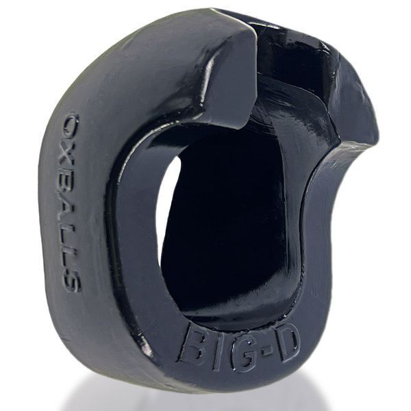 Ерекційне кільце Oxballs Big-D Shaft Grip Cockring, 9 см (чорний) 115178 фото