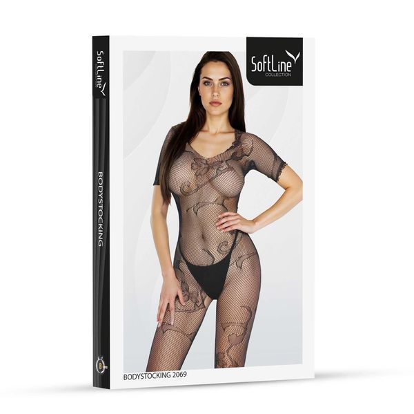 Бодистокинг SoftLine 2069, One Size (черный) 99595 фото