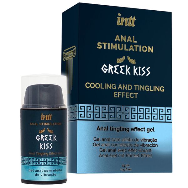 Стимулирующий гель для римминга Intt Greek Kiss, 15 мл 18560 фото