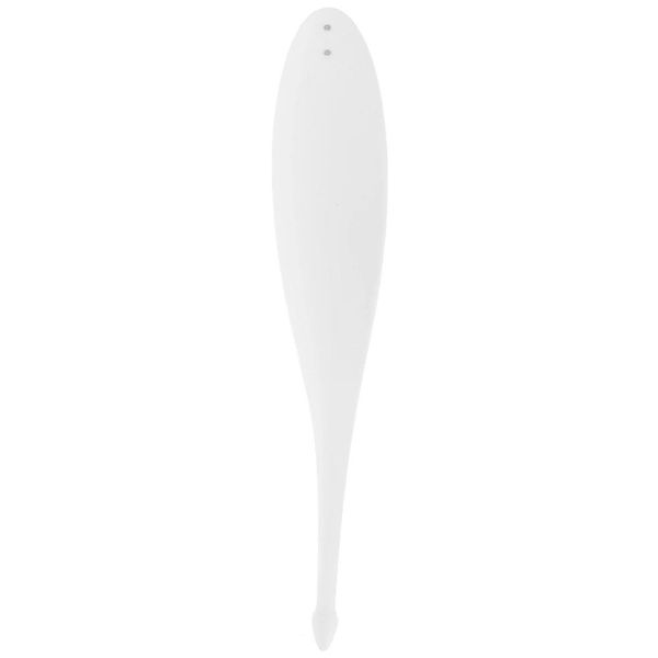 Вибратор для клитора Satisfyer Twirling Fun, 17,5 см (белый) 11575 фото