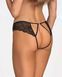 Стринги Obsessive Divienne otwarte, L/XL (черный) 226130 фото 3