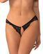 Стринги Obsessive Divienne otwarte, L/XL (черный) 226130 фото 2