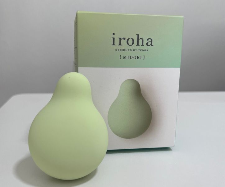 Вибратор для клитора Tenga Iroha Midori, 7,7 см (зеленый) 40274 фото