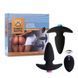 Набор анальных пробок FeelzToys FunkyButts, 12,5 см (черный) 25108 фото 3