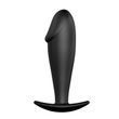 Анальная пробка Pretty Love Penis Shaped, 10 см (черный)