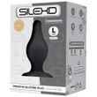 Анальна пробка SilexD Model 2 size L, 10.2 см (чорний) 22868 фото