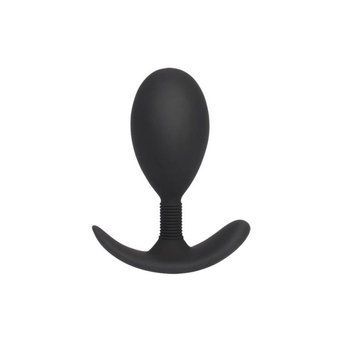 Анальна пробка Black Mont 4 Anal Play Plug L, 11,5 см (чорний) 46506 фото