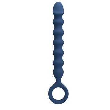 Анальний фалоімітатор Mr. Play George Penis Anal Bead, 28.5 см (синій) 225234 фото