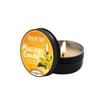 Масажна свічка Amoreane Massage Candle іланг-іланг, 30 мл 83850 фото