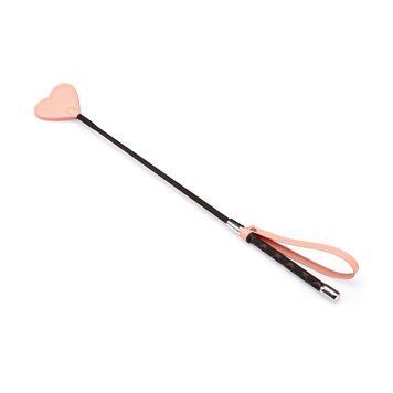 Стек Liebe Seele szpicruta Pink Organosilicon Riding Crop, 55 см (светло-розовый) 123604 фото