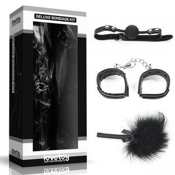 Набор BDSM Deluxe Bondage Kit (черный) 95326 фото