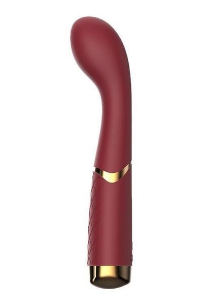 Вібратор для точки G Dream toys Romance, 19,5 см (бордовий) 20804 фото