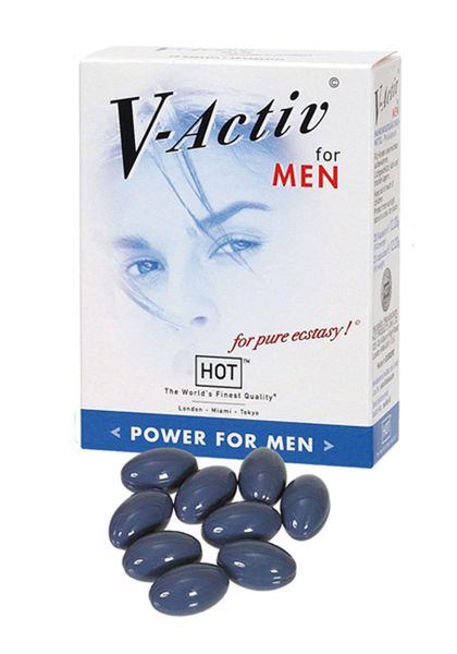 Мужские таблетки для продления эрекции V-Activ For Men, 20 шт 3769 фото