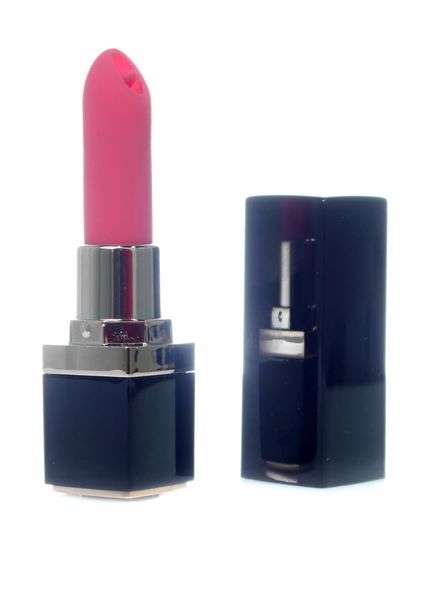 Вибратор для клитора Boss Series Rechargeable Lipstick, 9,2 см (розовый) 27306 фото