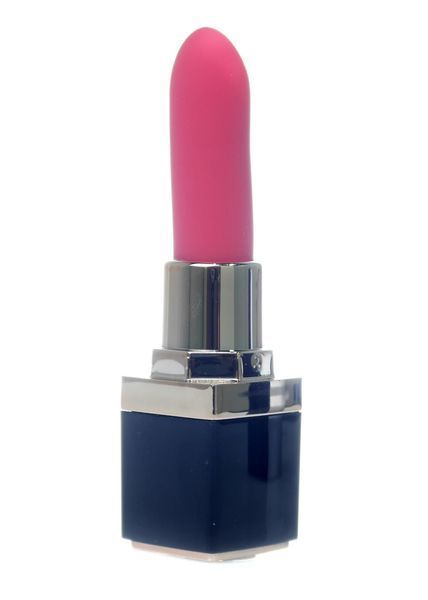 Вибратор для клитора Boss Series Rechargeable Lipstick, 9,2 см (розовый) 27306 фото