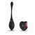 Віброяйце Toyz4lovers Ovulo Vivie, 17 см (чорний) 60668 фото