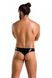 Сексуальные мужские стринги Passion 033 THONG PAUL, L/XL (черный) 15986 фото 1