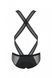 Сексуальний боді на бретельках Passion 045 BODY VICTOR, XXL/XXXL (чорний) 32048 фото 4