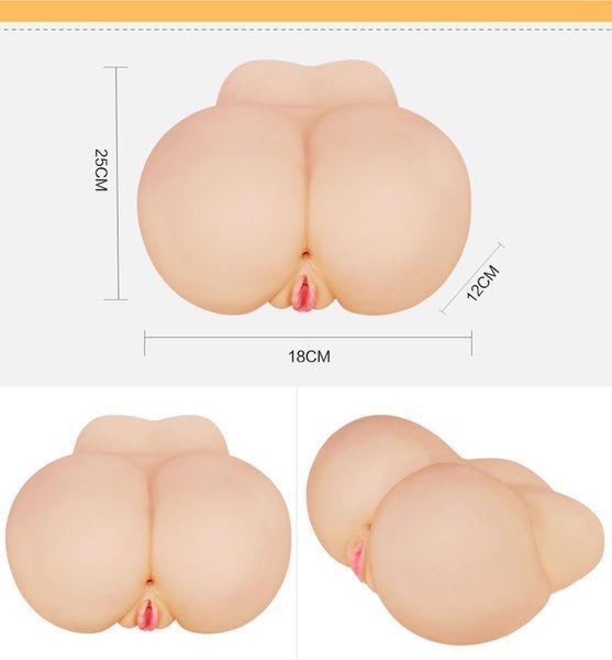 Реалистичный мастурбатор Lovetoy Feel Me Bare Perfect Pussy&Ass (телесный) 29238 фото