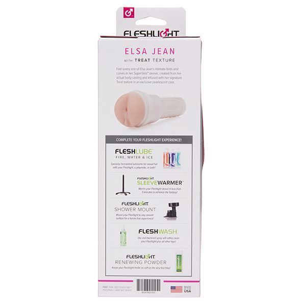 Реалістичний мастурбатор Fleshlight Elsa Jean Treat (тілесний) 69584 фото