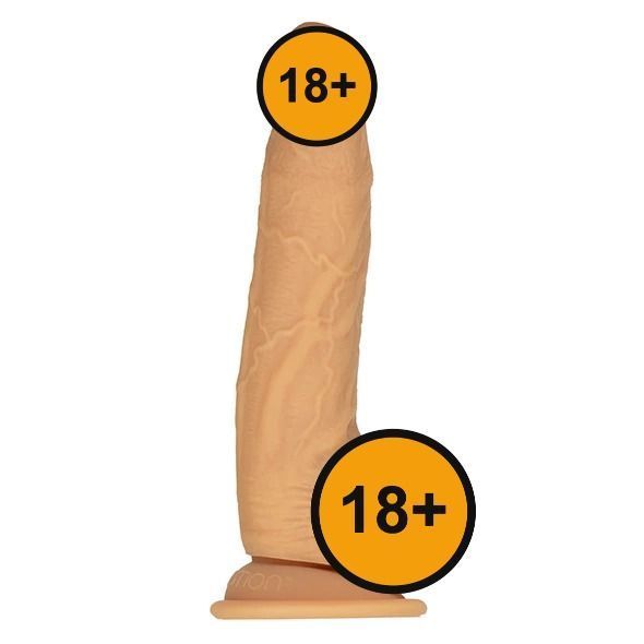 Реалистичный фаллоимитатор Naked Addiction Dual Density Dong, 20,3 см (телесный) 38268 фото