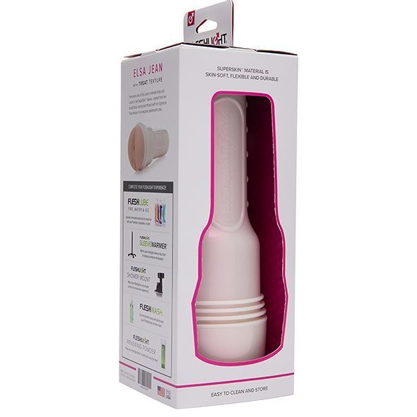 Реалістичний мастурбатор Fleshlight Elsa Jean Treat (тілесний) 69584 фото