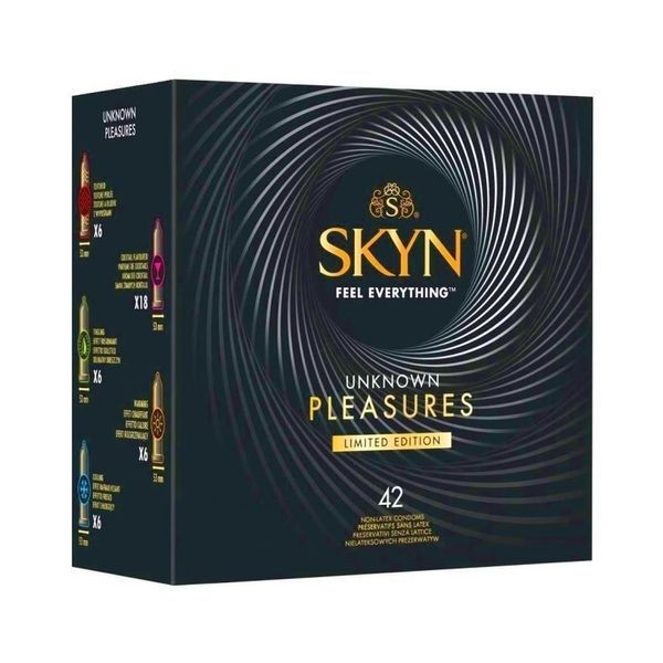 Презервативы Skyn Unknown Pleasures Limited Edition безлатексные, 42 шт 26480 фото