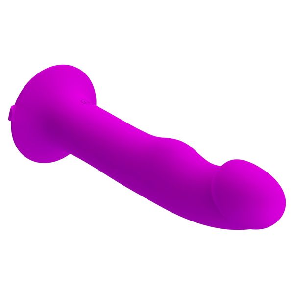 Фаллоимитатор Pretty Love Murray Dildo with Vibration, 19 см (фиолетовый) 17698 фото